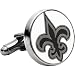 Nfl New Orleans Saints Cufflinks Size: One Size