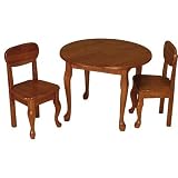 GiftMark 3000H Queen Anne Round Kids Table