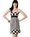 Appropriate Behavior Checked Tube Dress