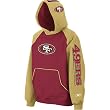 San Francisco 49ers NFL Youth Helmet Hoodie