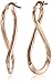 Amazon Essentials 14k Rose Gold Italian Infinity Drop Earrings, (previously Amazon Collection)