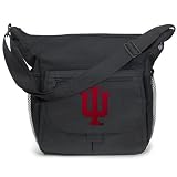 Indiana University Diaper Bag Official NCAA College Logo Deluxe IU Logo - Baby Bag - BEST Baby Shower GIFT for New Dad, Father or New Mom Mother GIFTS
