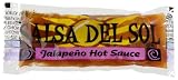 Salsa Del Sol Sauce Jalapeno Hot Sauce, 0.3125-Ounce Single Serve Packages (Pack of 500)