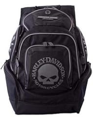Apparel: Harley-Davidson Mens Skull Backpack BP1924S-BLACK - MTMC, INC