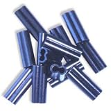 2.5mm I.D. Double Barrel Copper Fishing Sleeves / Crimps (100 Pack)