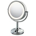 Kimball & Young 5X/1X Mag. 25-Watt Incandescent Vanity Mirror - Chrome