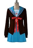 コスプレ衣装　涼宮ハルヒの憂鬱 長門有希 県立北高制服 風　コスプレ　コスチューム