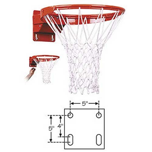 FT194TA First Team Premium Competition Tube Tie Breakaway Basketball Rim