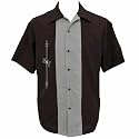 Retro Bowling Shirt -- Regal