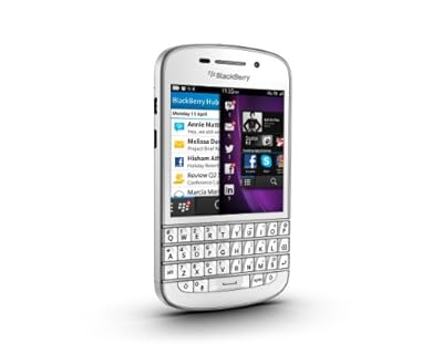 BlackBerry Q10 (White, 16 GB) 
