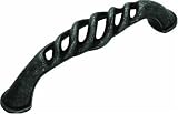 Hickory Hardware PA1321-BI 3-Inch Charleston Blacksmith Pull, Black Iron