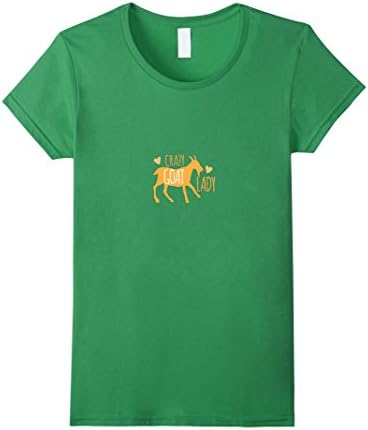 Women's COAT GOAT LADY- Love t shirt Medium Grass