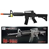 Whetstone M-16B Airsoft Rifle, Black Whetstone M-16B Airsoft Rifle, Black