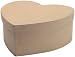 DCC Crafts Paper Mache 7-1/2" Heart Box