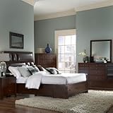 Homelegance 865C-1-5-6 Vernnada Platform Bedroom Set, Brown
