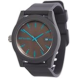 Animal Alva Men's Quartz Watch with Black Dial Analogue Display and Purple Silicone Strap WW3WC014 - 002 - O/S