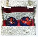 Dragon & Phoenix ~ Chinese Health Balls Cloisonne