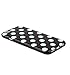 iPhone 6 Case, Black + White Polka Dot TPU Rubber Skin Case Cover for New Apple iPhone 6 4.7 inch With A Free Cleaning Cloth As a Gift