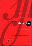 Anacreon - Ballet Heroique en un Acte. Klavierausz