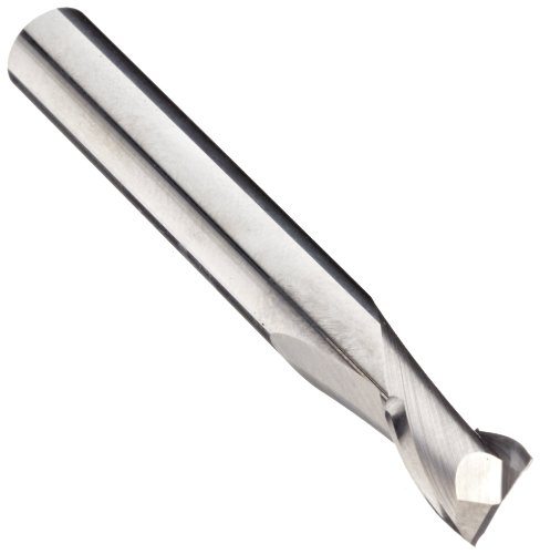 Niagara Cutter C230M Carbide End Mill, General Purpose, Uncoated (Bright), 2 Flutes, Square End, 19mm Cutting Length, 20mm Cutting Diameter