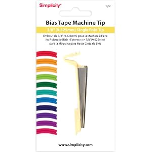 Simplicity-Bias-Tape-Maker-3-8-Inch-Single-Fold-Tip