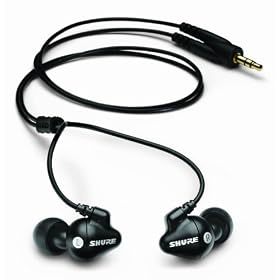 Shure SE102K Sound Isolating Earphones - Black