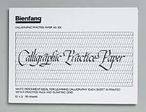 CALLIGRAPHY PRACTICE PAD 9x12