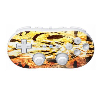 Mad Tribal Design Nintendo Wii Classic Controller Protector Skin Decal Sticker