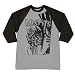 Misfits - Pushead Vintage Ladies Baseball T-Shirt