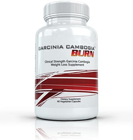 Garcinia Cambogia Burn - Clinical Strength - All Natural Weight Loss, Fat burning, Diet Supplement. 750mg per Capsule (60% HCA) - 60 Capsules per Bottle