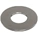 USS Standard Flat Washer, 18-8 Stainless Steel, Plain Finish, 1 Bolt Size, 1.062" ID, 2.500" OD, 0.136-0.192" Thick, Made In USA