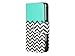 ULAK Colorful Synthetic PU Leather Wallet Type Magnet Design Flip Case Cover for Apple iPod Touch 6 5th Generation (Follow The Sky)