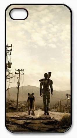 Fallout 3 New Vegas Fallout Magnum Gun Mask Radiation For Apple Iphone 5/5S Case Cover PC Black Case, Customized Case For Apple Iphone 5/5S Case Cover by Popcustom
