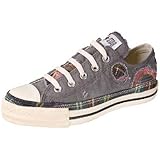 Converse Chuck Taylor All Star Lo Top Patchwork Charcoal Shoes 102091F