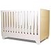 Baby : Spot on Square HIYA BAMBOO Hiya Convertible Crib Set in Bamboo / White