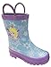 Disney Girl's Frozen Elsa Snowflake Rain Boots