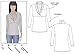 Style Arc Sewing Pattern - Kendall Knit Top (Sizes 18-30)