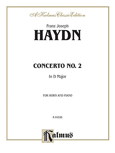 Concerto No. 2: In D Maajor for Horn and Piano