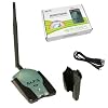 WLAN Wifi USB Stick Adapter Alfa AWUS036NH 150Mbps Hoher Leistung 2000mW (33dBm) + 5dBi Antenne RT3070 WLAN Chipset