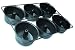 Gourmet Standard Mini Angel Food Cake Pan