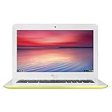 ASUS Chromebook 13-Inch HD with Gigabit WiFi, 16GB Storage & 2GB RAM (Yellow)