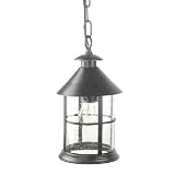 Royce Outdoor Convertible Lantern Grecian Bronze with Clear Seeded Globe # RLC1250-21