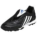 adidas Men's Absolado PS TRX Turf Soccer Shoe,Black/White/Blue,11 M