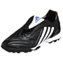 adidas Men's Absolado PS TRX Turf Soccer Shoe,Black/White/Blue,7.5 M