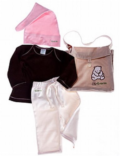 3 Piece Baby Gift Set (Soft Pink) 0-3 Months