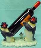 Empire Penguin Family Trio Wine Bottle Holder 2 Piece Set