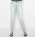 Fox Rocker Super Skinny Light Destroyed Zip Jeans