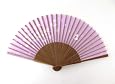 Japanese Silk Handheld Fan, Butterfly with Sakura Cherry Blossoms HF152