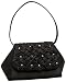 Savanna Satin Lattice with Stones Flap Shoulder Bag