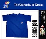 NCAA Kansas Jayhawks Royal Gelscrubs Top